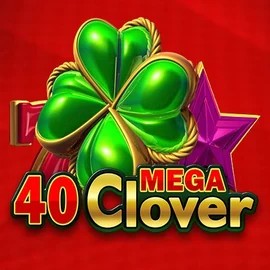 Slots logo of 40 Mega Clover from Amusnet Interactive at Pelican Casino