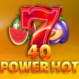 Official Slots logo: 40 Power Hot by Amusnet Interactive at Pelican Casino