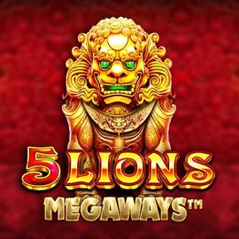 5 Lions Megaways online game logo by Pragmatic Play on katrin.com.pl