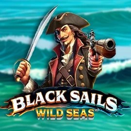 Official Slots logo: Black Sails Wild Seas by Infinity Dragon Studios at Pelican Casino