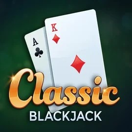 Classic Blackjack logo by Red Tiger Gaming Pelican Casino