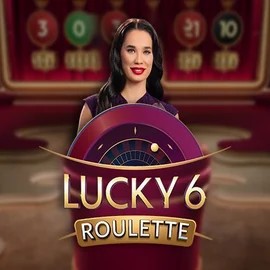 Lucky 6 Roulette logo – Live Casino by Pragmatic Play at Pelican Casino