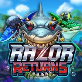 Slots logo of Razor Returns from Push Gaming at Pelican Casino